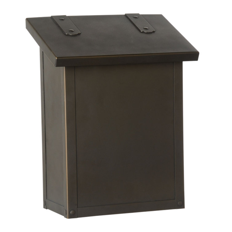 America's Finest Lighting Company Classic Wall Mounted Mailbox